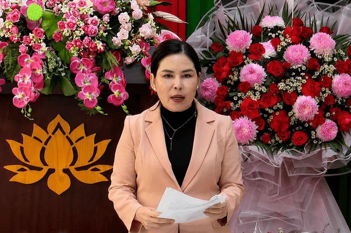 Phó Giám đốc Sở Tư pháp Phạm Thị Minh Hiếu, Phó Chủ tịch Hội đồng Phổ biến, giáo dục pháp luật tỉnh, Trưởng Đoàn kiểm tra liên ngành, kết luận buổi kiểm tra