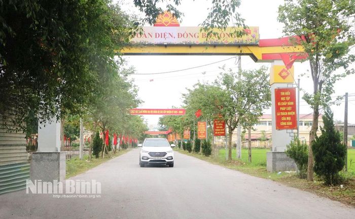 Sau sắp xếp, xã Bình An còn 16 thôn, quy mô khu dân cư được tổ chức lại phù hợp hơn với yêu cầu phát triển.