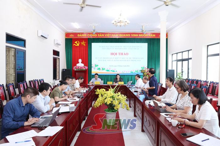 Hội thảo tư vấn tham gia ý kiến vào các dự thảo luật.