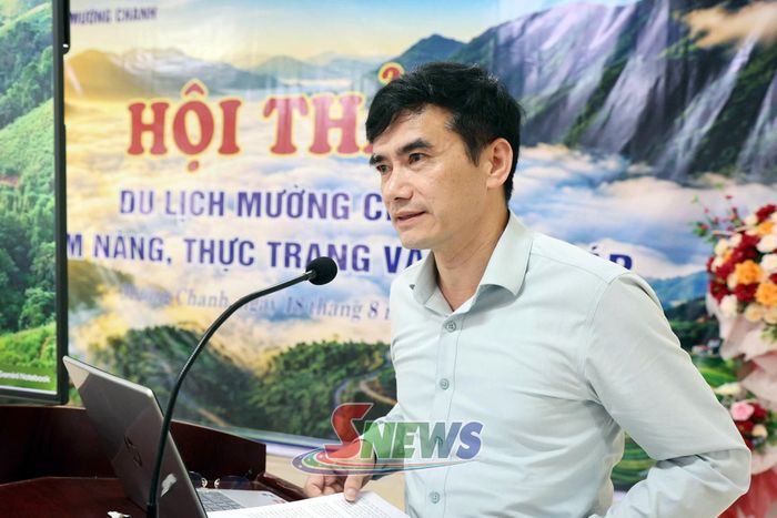 Đại biểu tham luận tại Hội thảo.