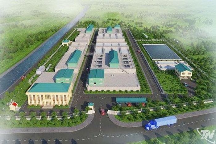 Phối cảnh Nhà máy nước Yên Bình.