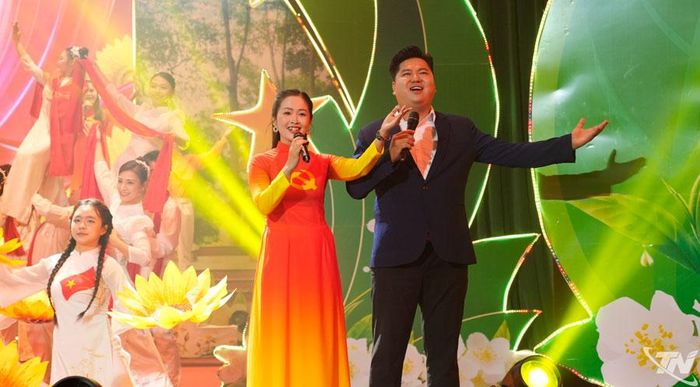 Một tiết mục nghệ thuật tại Liên hoan.