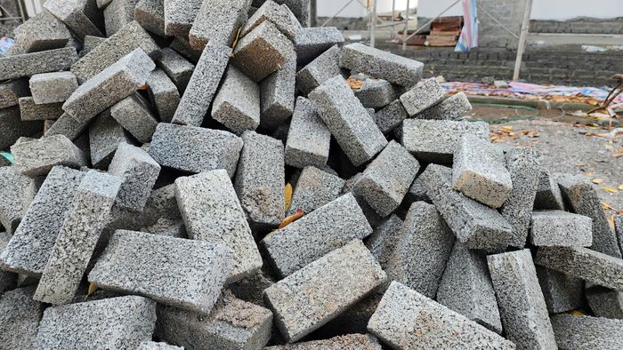 Công trình xây dựng phòng chức năng Trường Mầm non Đoan Bái số 1 (xã Hiệp Hòa, tỉnh Bắc Ninh) sử dụng 100% gạch không nung.