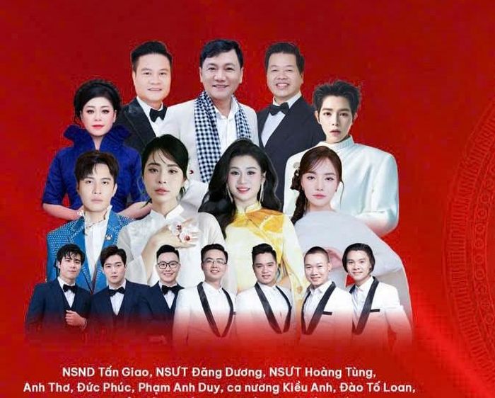 Các nghệ sĩ sẽ tham gia chương trình