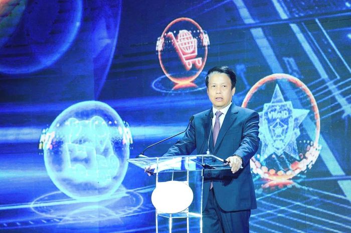 Phó Thống đốc NHNN Phạm Tiến Dũng phát biểu khai mạc sự kiện - Ảnh: Hoàng Giáp