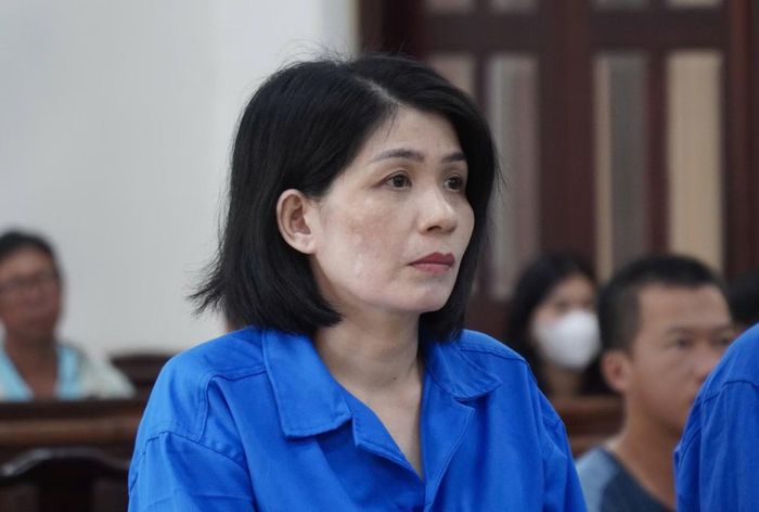 Bị cáo Đào Thị Liễu.