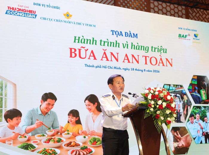 Ông Trần Phú Cường - Chi cục trưởng Chi cục Chăn nuôi và Thú y TP.HCM