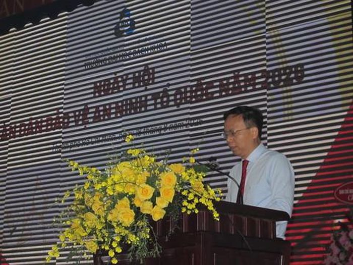 GS.TS Mai Thanh Phong- Hiệu trưởng Trường Đại học Bách Khoa TPHCM phát biểu.