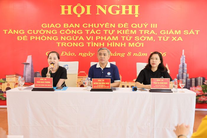 Lãnh đạo P.Hạnh Thông tổ chức Hội nghị Giao ban Chuyên đề Quý III 