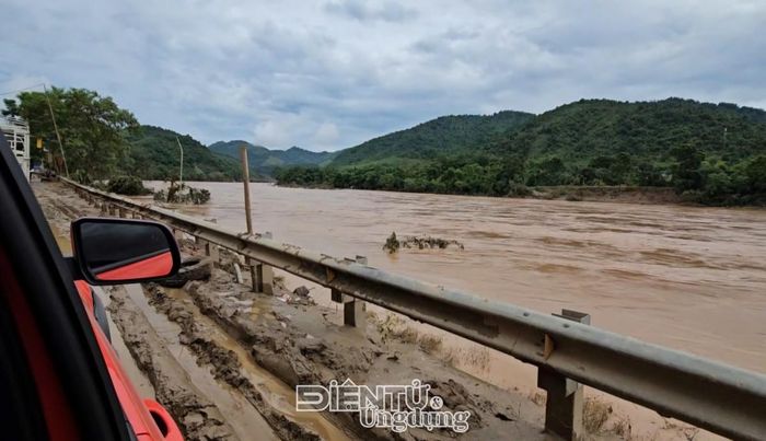 Mưa lũ tại xã Tam Quang, Nghệ An năm 2025
