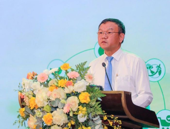  Phó Chủ tịch UBND tỉnh Đào Mỹ phát biểu tại tọa đàm. 
