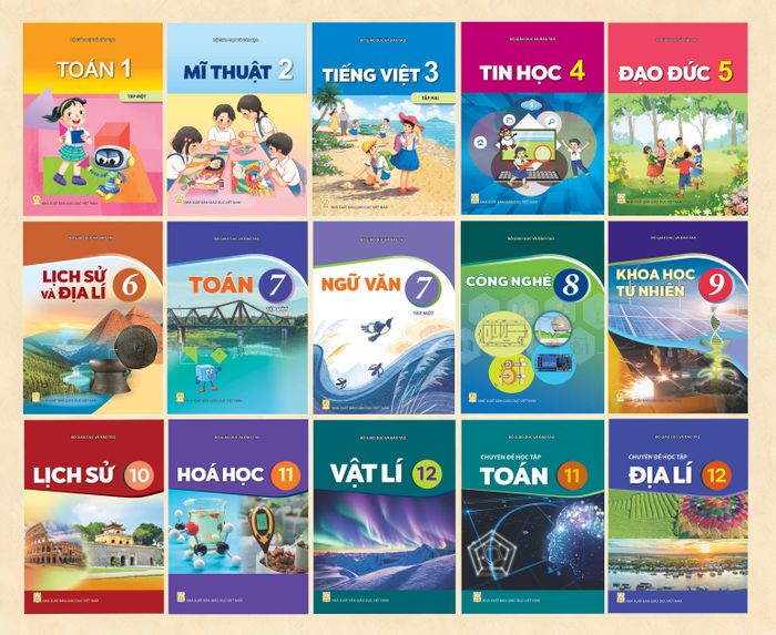 Bộ sách giáo khoa được thống nhất dùng chung trên toàn quốc từ năm học 2026-2027.