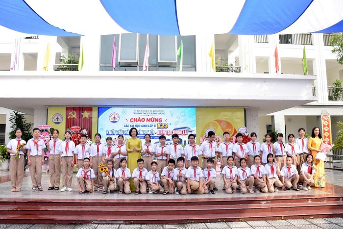 Năm học mới, Trường THCS Trưng Vương vận hành theo mô hình trường chất lượng cao. Ảnh: Thảo Phạm