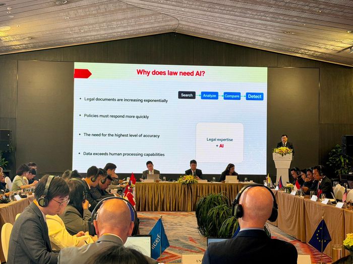 Diễn đàn Pháp luật ASEAN 2026 thu hút đông đảo lãnh đạo và chuyên gia pháp luật tham gia Ảnh: Tuấn Dũng