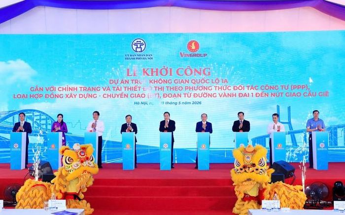 Dự án đã được khởi công vào dịp sinh nhật Bác 19-5. Ảnh: Lê Hải