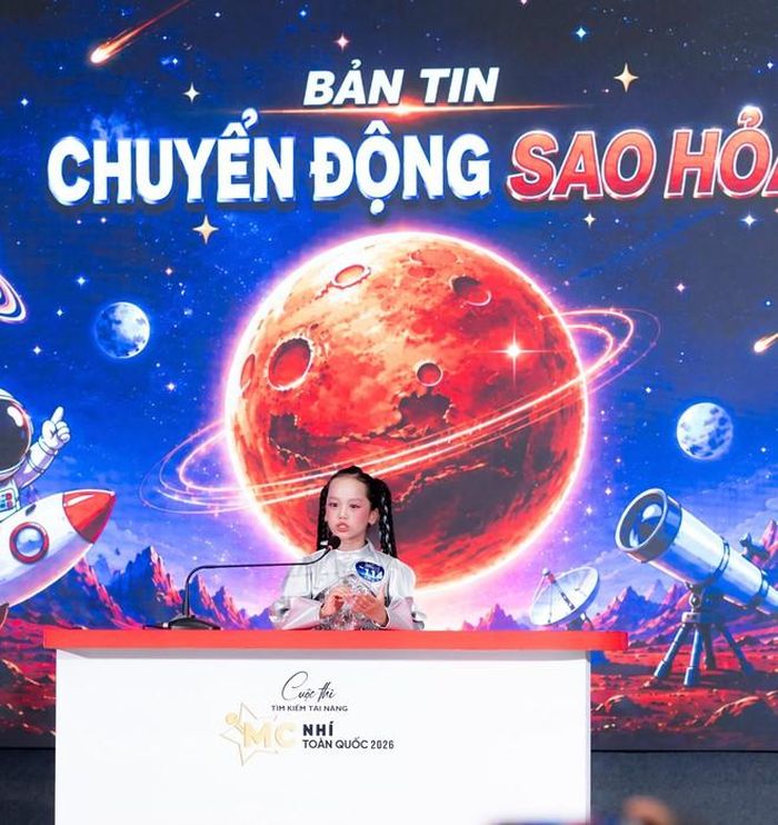 Nhiều phần thi ấn tượng của các thí sinh nhí tại Vòng Tứ kết "Ngôi sao MC nhí truyền hình".