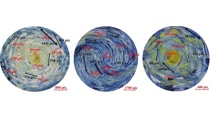 Các nhà nghiên cứu đã nghiên cứu những nét vẽ của Van Gogh, người đã vẽ tác phẩm này sau khi tự nguyện vào một bệnh viện tâm thần ở miền nam nước Pháp.