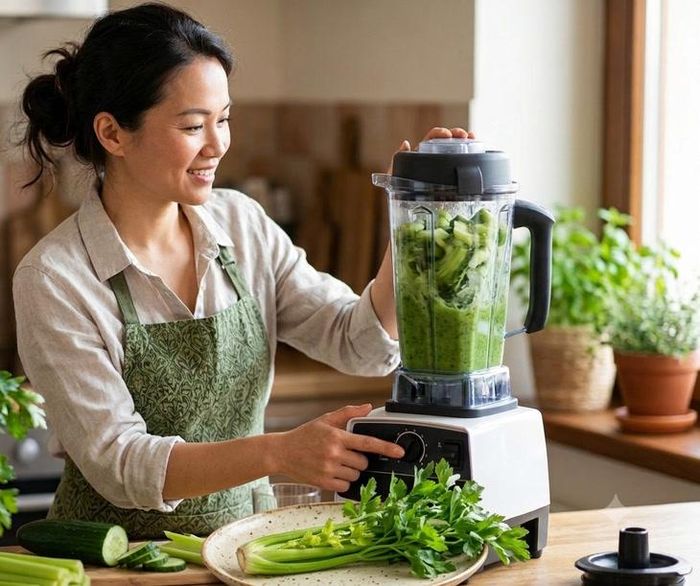 Bổ sung các loại đồ uống giàu chất chống oxy hóa, vitamin và khoáng chất tự nhiên có lợi cho sức khỏe gan. Ảnh minh họa AI