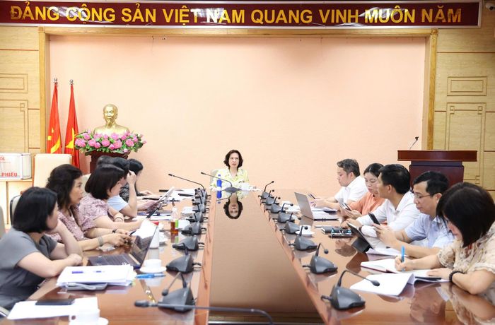 Quang cảnh cuộc họp.  Ảnh: Trần MInh