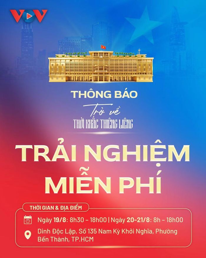 Lịch trình chi tiết của chương trình Trở Về Thời Khắc Thiêng Liêng tại TP.HCM.