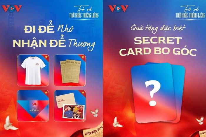 Người tham gia sẽ nhận được tặng nhiều phần quà từ BTC.