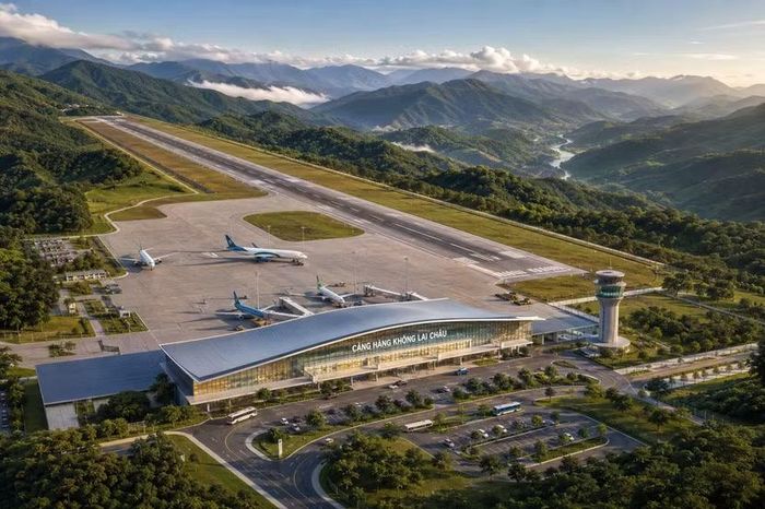 Sân bay Lai Châu được định hướng là sân bay quốc nội, công suất 0,3 triệu hành khách/năm
