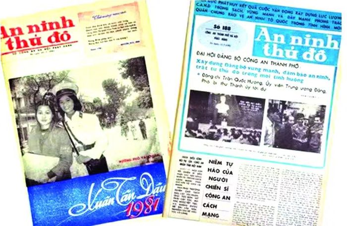 Những trang báo thuở sơ khai của An ninh Thủ đô