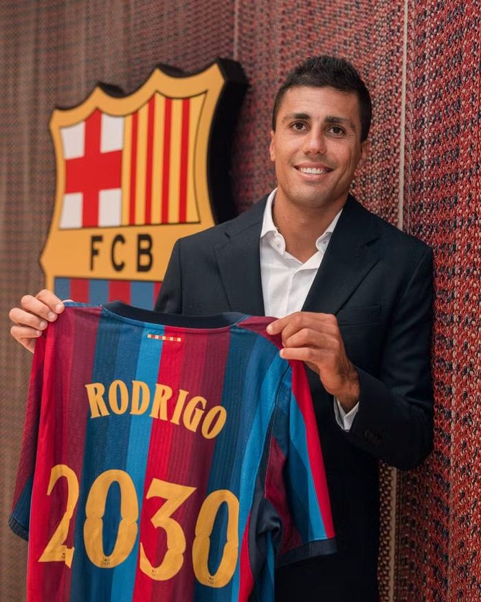 Rodri ở Barca cho đến năm 2030 (Ảnh: FCB)