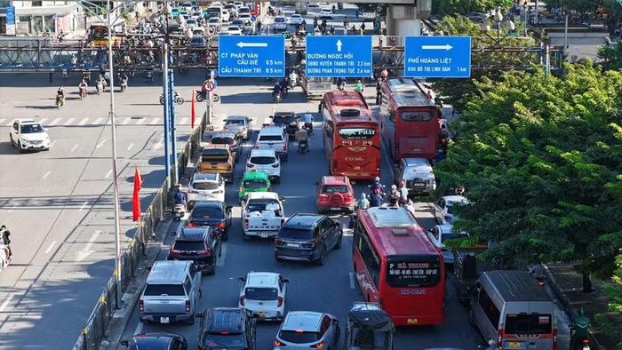 Hà Nội điều tiết giao thông các tuyến cửa ngõ vào Trung tâm để hạn chế tắc đường dịp nghỉ Lễ Quốc khánh