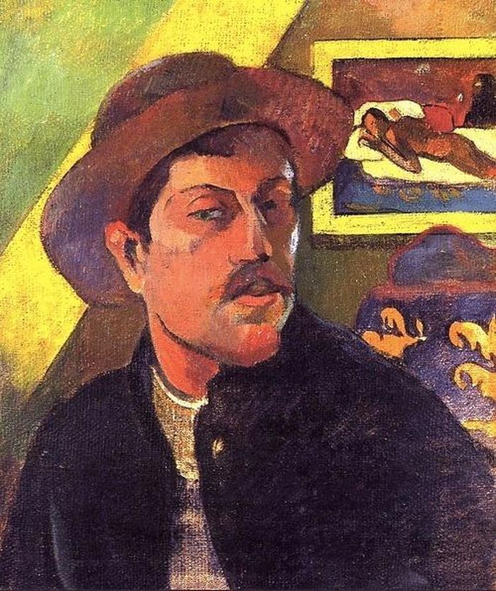  Chân dung tự họa của Paul Gauguin. 