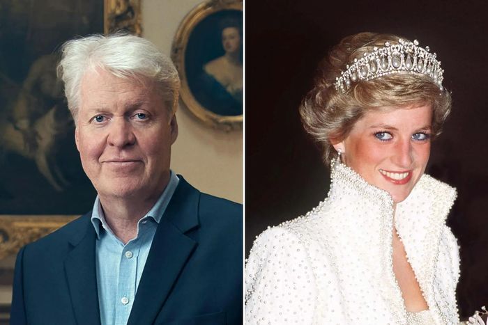 Bá tước Charles Spencer và Công nương Diana quá cố. Ảnh: The Sun.