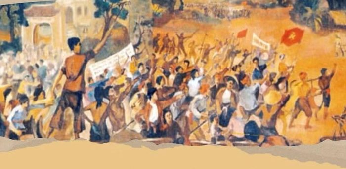 Cao trào Xô viết Nghệ Tĩnh 1930-1931, cuộc tập dượt đầu tiên cho khởi nghĩa giành chính quyền tháng 8.1945. Tranh tư liệu