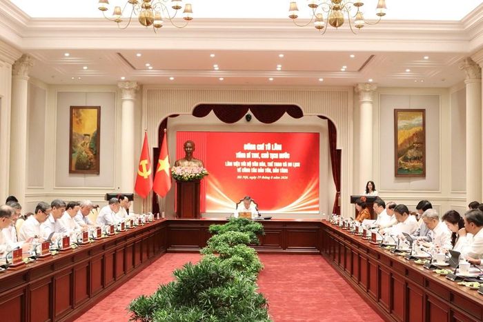 Tổng Bí thư, Chủ tịch nước Tô Lâm làm việc với Bộ VHTTDL về công tác bảo tồn, bảo tàng