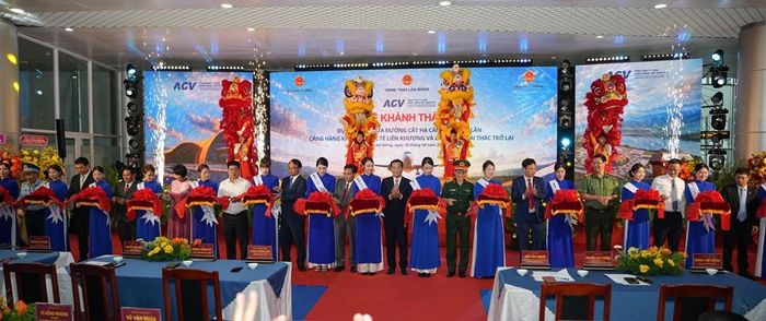 Khánh thành Dự án sửa chữa đường cất hạ cánh, đường lăn Cảng hàng không quốc tế Liên Khương, tỉnh Lâm Đồng
