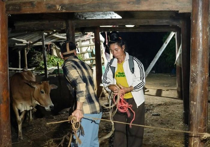 Chính quyền địa phương cũng tuyên truyền, nhắc nhở các hộ dân tuyệt đối không tự ý quay trở lại khu vực đã được cảnh báo nguy hiểm khi chưa có thông báo bảo đảm an toàn
