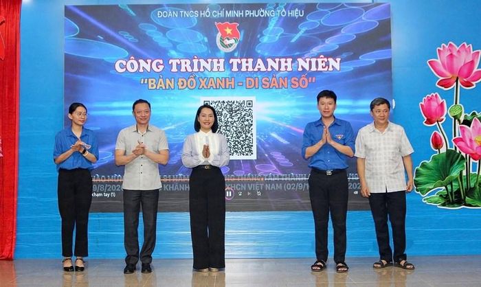 “Bản đồ Xanh - Di sản Số” được tích hợp mã QR, giúp người dân thuận tiện tra cứu các địa chỉ lịch sử, văn hóa và hành chính trên địa bàn