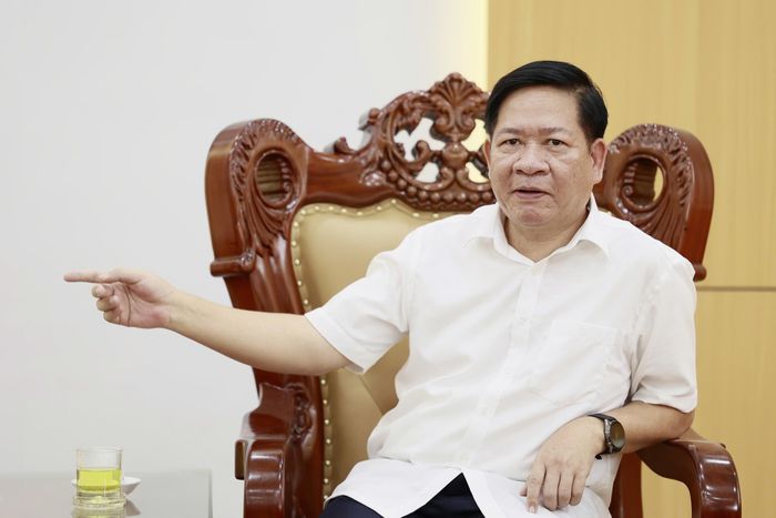  Ông Nguyễn Thanh Tùng, Phó Bí thư Đảng ủy, Chủ tịch UBND phường Bỉm Sơn. Ảnh: Mộng Long 