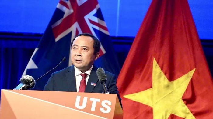 Bộ trưởng Khoa học và Công nghệ Vũ Hải Quân phát biểu. (Ảnh: Bộ Khoa học và Công nghệ cung cấp)