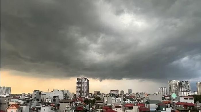 (Ảnh: Trung tâm Dự báo khí tượng thủy văn quốc gia)