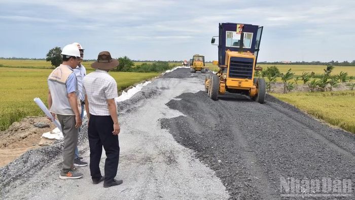 Dự án đang được tăng tốc để về đích.