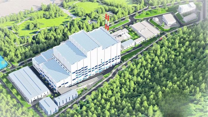 Phối cảnh Nhà máy điện rác Nghệ An. (Ảnh: CSCC)
