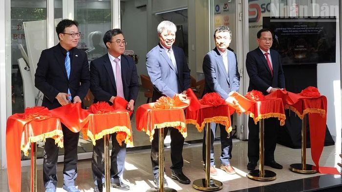 Đà Nẵng ra mắt Không gian trình diễn công nghệ và đổi mới sáng tạo thành phố Daegu.