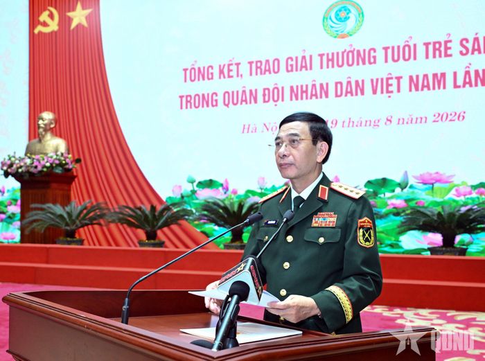  Đại tướng Phan Văn Giang phát biểu chỉ đạo chương trình.