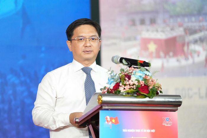  Phó Chủ tịch UBND TPHCM Nguyễn Mạnh Cường phát biểu tại chương trình 