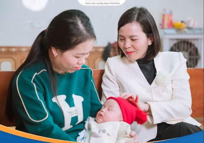 Em bé đã chào đời sau 3 lần truyền máu - Ảnh BVCC