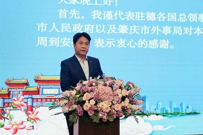 Tổng Lãnh sự Nguyễn Việt Dũng phát biểu tại sự kiện. (Ảnh: Huyền Châu)