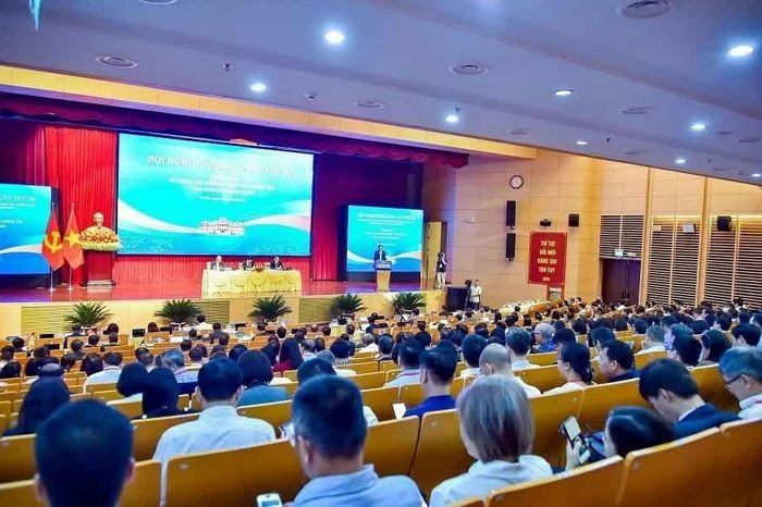 Bộ Ngoại giao tổ chức Phiên họp về công tác Đảng, công tác chính trị của ngành Ngoại giao trong tình hình mới. (Ảnh: Quang Hòa)