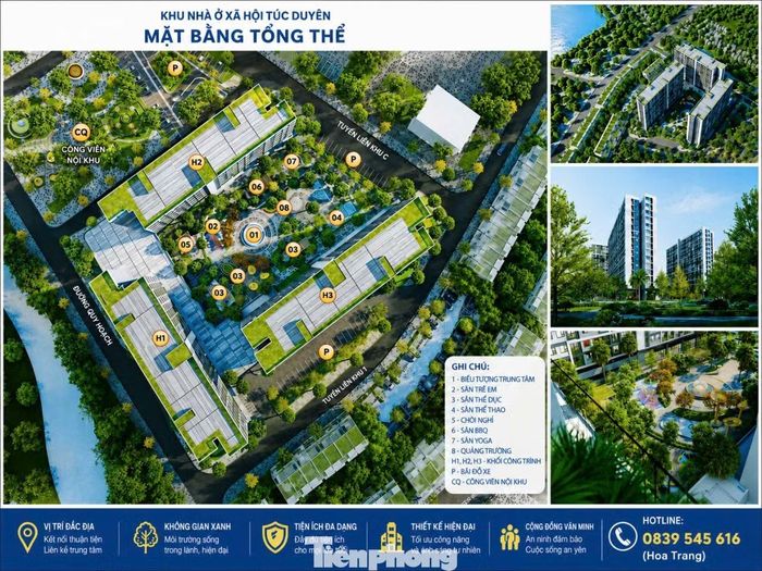 Dự án nhà ở xã hội Túc Duyên (tên thương mại Home Central) do Công ty Cổ phần Đầu tư Homever làm chủ đầu tư. Dự án được triển khai trên tại quỹ đất 20% thuộc Dự án Khu tái định cư số 1 (phường Phan Đình Phùng, tỉnh Thái Nguyên).