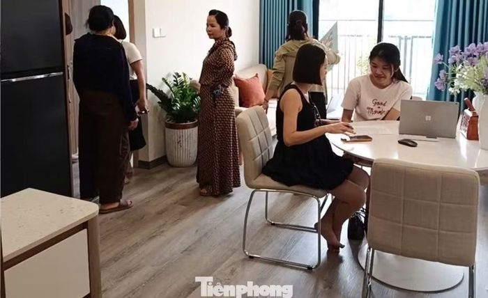 Hiện tại, chủ đầu tư đang nhận đơn tư vấn dự án cho khách hàng và hoàn thiện hồ sơ mua nhà ở xã hội theo quy định.