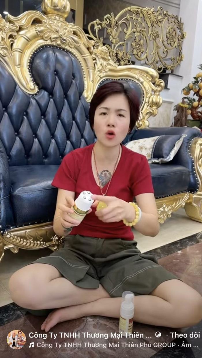 Video bán sản phẩm được đăng tải trên nhiều tài khoản, các mạng xã hội khác nhau.